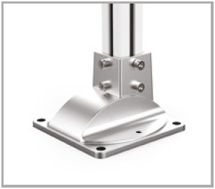 Base ancoraggio piantone 40X40 - immagine 3